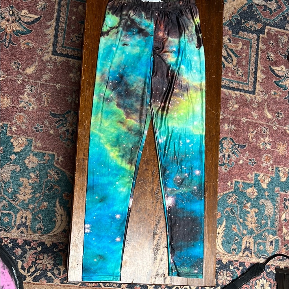 Galaxy Print Leggings